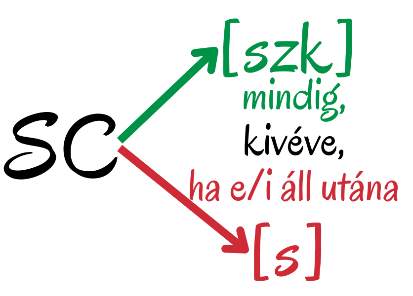 Az sc ejtése szk vagy s
